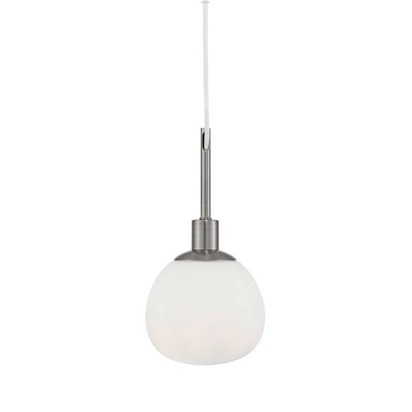 Hanglamp Erich type D melkglas/metaal - 1 -lichts