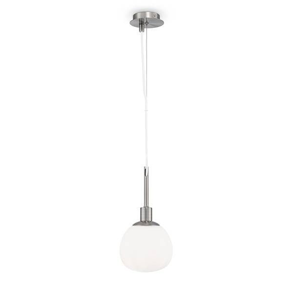 Hanglamp Erich type D melkglas/metaal - 1 -lichts