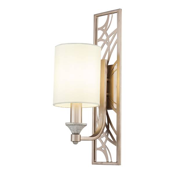 Lampada da parete Vittoria Tessuto misto / Metallo - 1 punto luce