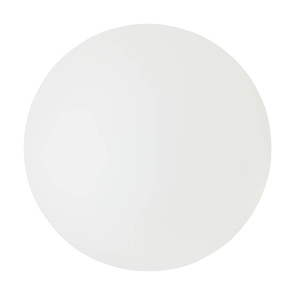 Lampada da parete Basicform C Vetro opale / Metallo - 1 punto luce