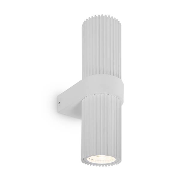 Wandlamp Dynamics aluminium - 2-lichts