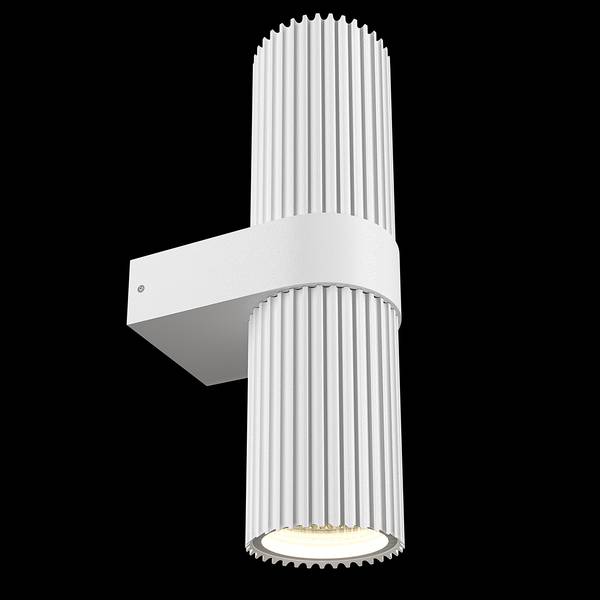 Wandlamp Dynamics aluminium - 2-lichts