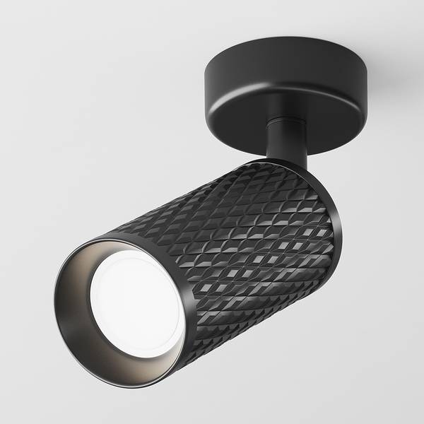 Lampada da soffitto Focus Design Alluminio - 1 punto luce
