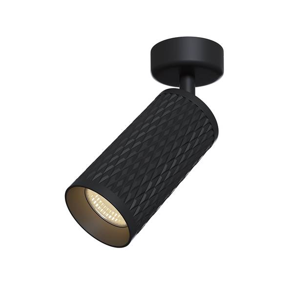 Lampada da soffitto Focus Design Alluminio - 1 punto luce