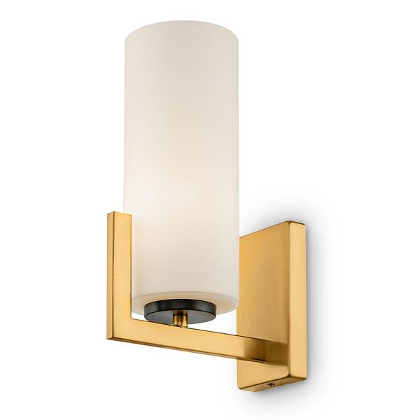 Lampada da parete Fortano Vetro opale / Metallo - 1 punto luce
