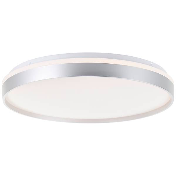 LED-plafondlamp Britt acrylglas/ijzer - 1-lichts - Diameter: 48 cm