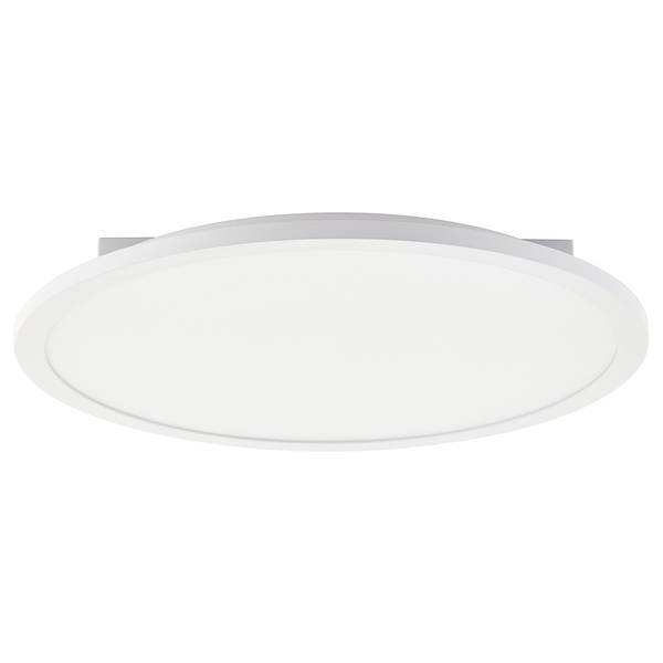 LED-Deckenleuchte Briston Rund Aluminium / Kunststoff - 1-flammig - Weiß - RGB / Multicolor