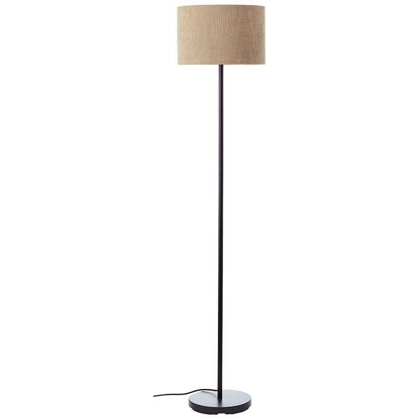 Staande lamp Tony corduroy/ijzer - 1-lichts