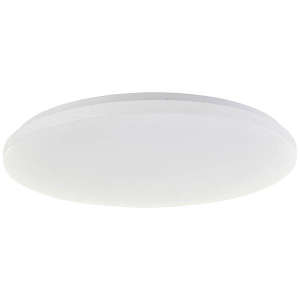 LED-plafondlamp Kieran acrylglas/ijzer - 1-lichts