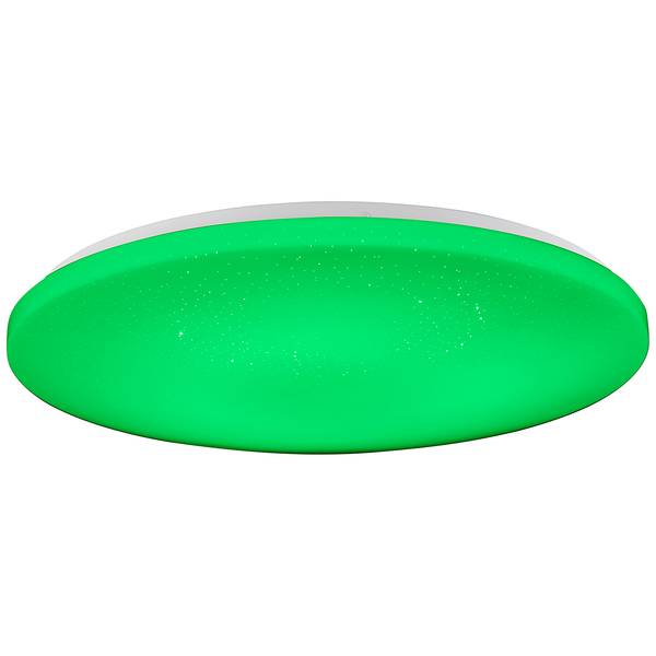 LED-plafondlamp Kieran acrylglas/ijzer - 1-lichts