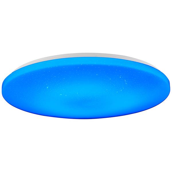 LED-plafondlamp Kieran acrylglas/ijzer - 1-lichts