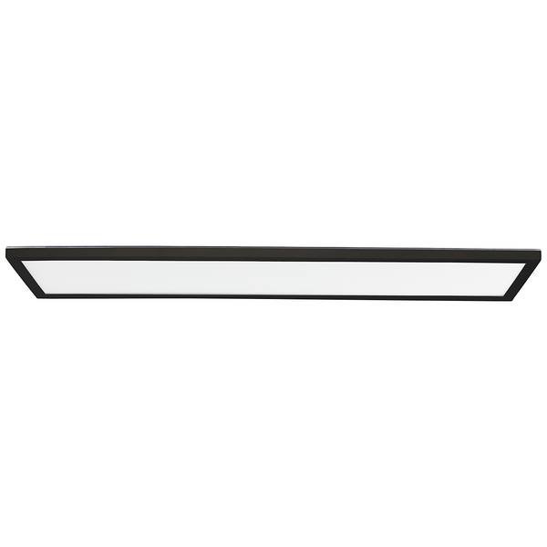 Lampada da soffitto LED Milton Polipropilene - 1 punti luce - Nero