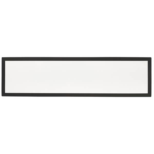 Lampada da soffitto LED Milton Polipropilene - 1 punti luce - Nero