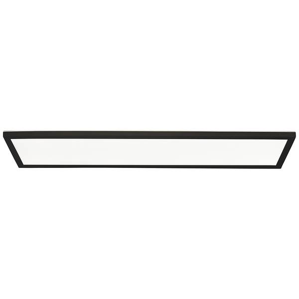 Lampada da soffitto LED Milton Polipropilene - 1 punti luce - Nero