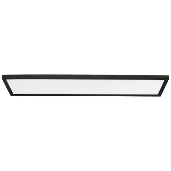 Lampada da soffitto LED Milton Polipropilene - 1 punti luce - Nero