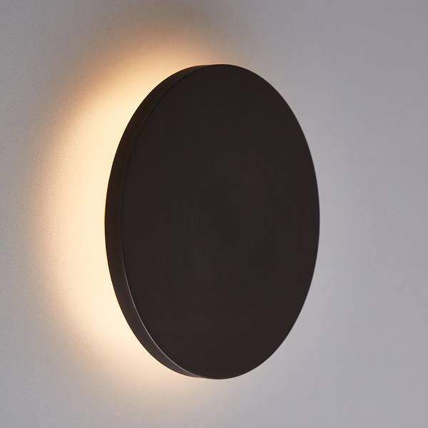 LED-wandlamp Shadow type D aluminium - 1-lichts