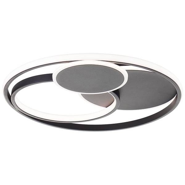 Plafonnier LED Runda Silicone / Aluminium - 1 ampoule