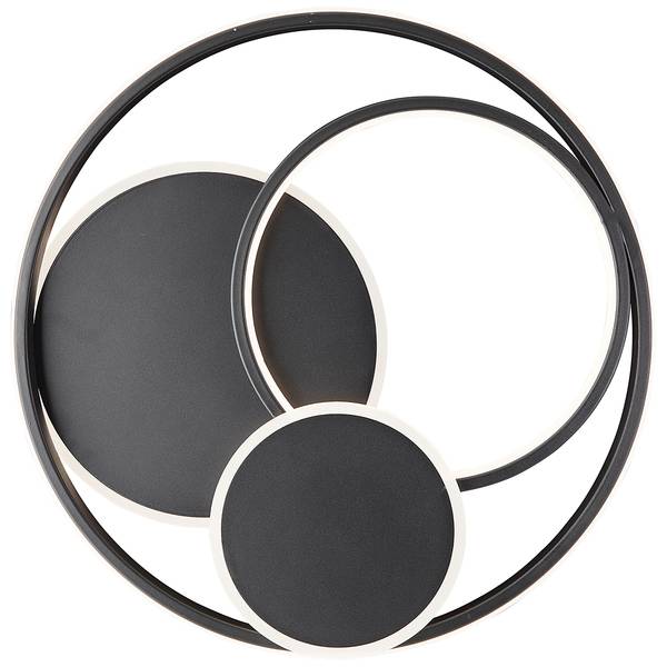 Plafonnier LED Runda Silicone / Aluminium - 1 ampoule