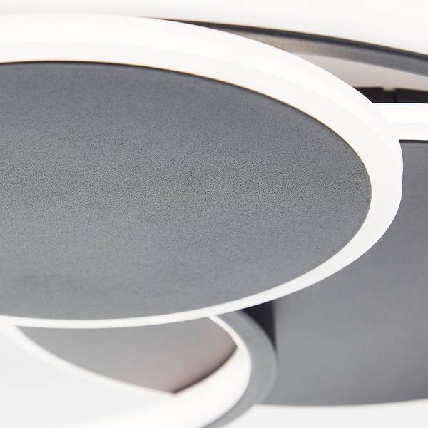 Plafonnier LED Runda Silicone / Aluminium - 1 ampoule