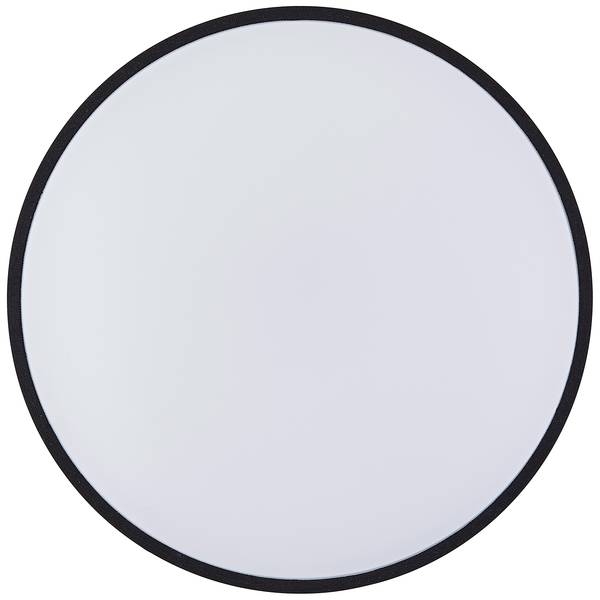 LED-Deckenleuchten Filiz Mischgewebe / Eisen - 1-flammig - Schwarz - Durchmesser: 49 cm