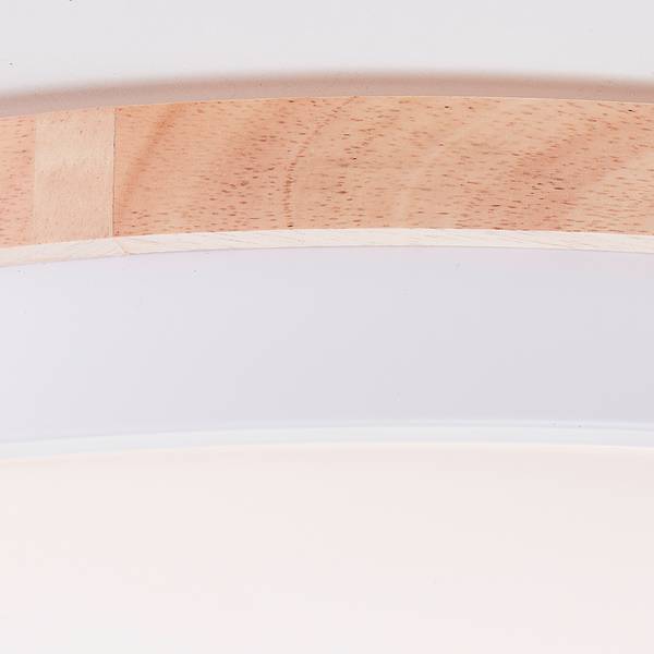 Lampada da soffitto LED Baarlo B Albero della gomma massello / Ferro - 1 punto luce - Diametro: 50 cm