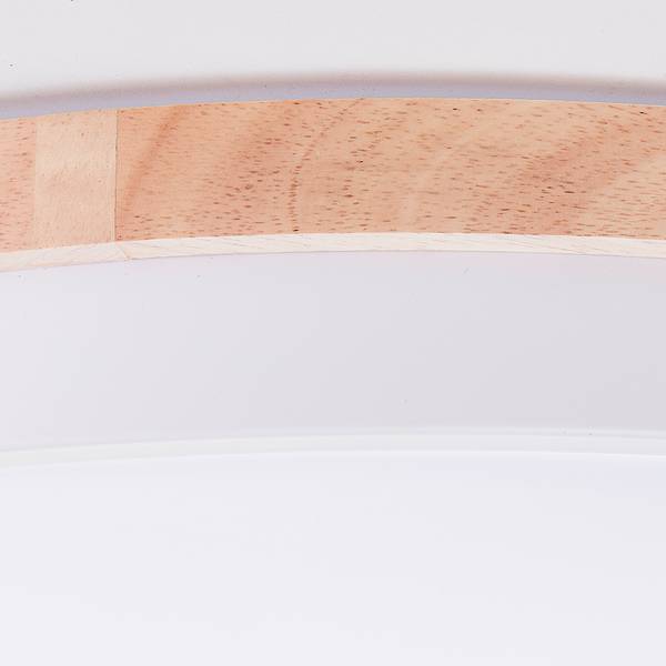 Lampada da soffitto LED Baarlo B Albero della gomma massello / Ferro - 1 punto luce - Diametro: 50 cm