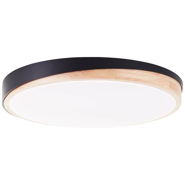Lampada da soffitto LED Baarlo A Albero della gomma massello / Ferro - 1 punto luce - Diametro: 50 cm