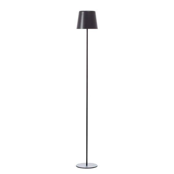 LED-Wegeleuchten Kaami Kunststoff / Eisen - 1-flammig - Schwarz