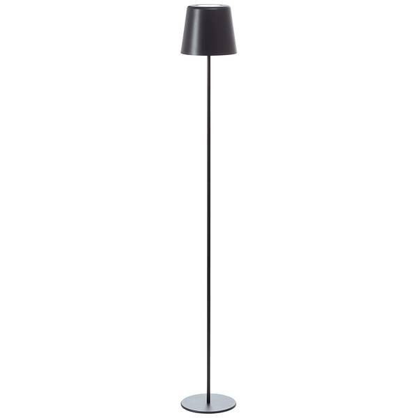 LED-Wegeleuchten Kaami Kunststoff / Eisen - 1-flammig - Schwarz