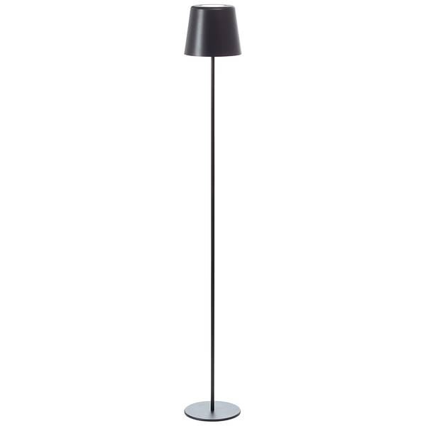 LED-Wegeleuchten Kaami Kunststoff / Eisen - 1-flammig - Schwarz