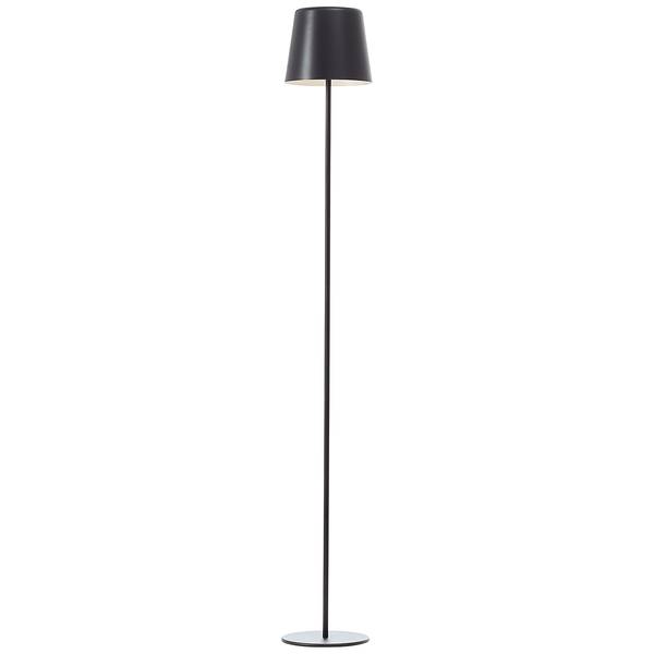 LED-Wegeleuchten Kaami Kunststoff / Eisen - 1-flammig - Schwarz