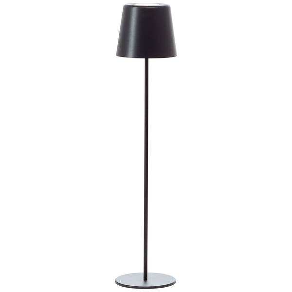 LED-Wegeleuchten Kaami Kunststoff / Eisen - 1-flammig - Schwarz