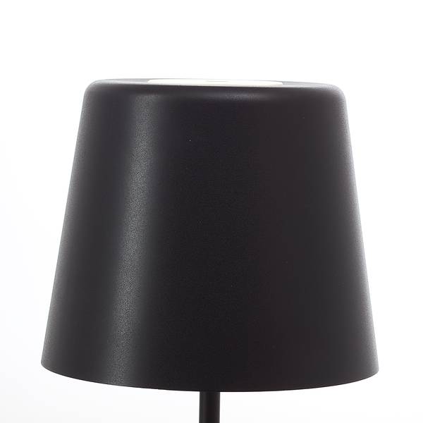LED-Wegeleuchten Kaami Kunststoff / Eisen - 1-flammig - Schwarz