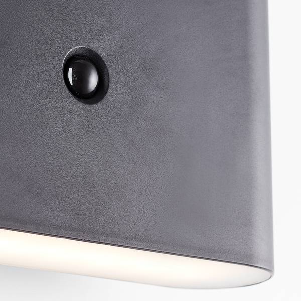 LED-Wandleuchten Xino Kunststoff - 1-flammig - Schwarz