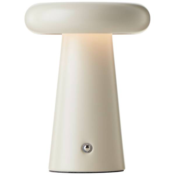 Lampada da esterno LED Muffin Ferro - 1 punti luce - Beige