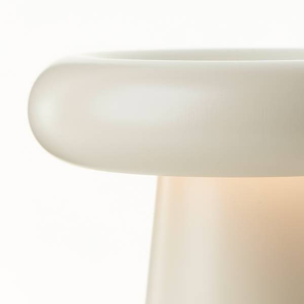 Lampada da esterno LED Muffin Ferro - 1 punti luce - Beige