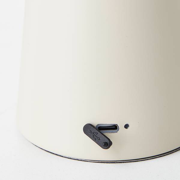 Lampada da esterno LED Muffin Ferro - 1 punti luce - Beige