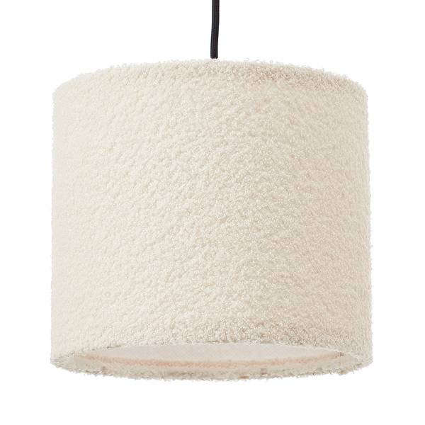 Lampada a sospensione Teddy B Tessuto teddy / Ferro - 3 punti luce