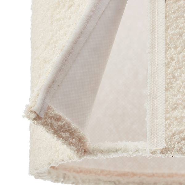 Lampada a sospensione Teddy B Tessuto teddy / Ferro - 3 punti luce