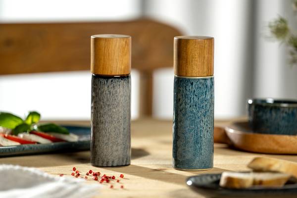 Kruidenmolen Matera type A massief acaciahout/keramiek