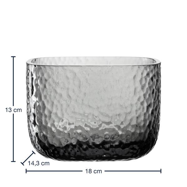 Vase Martello type A Verre coloré - Gris