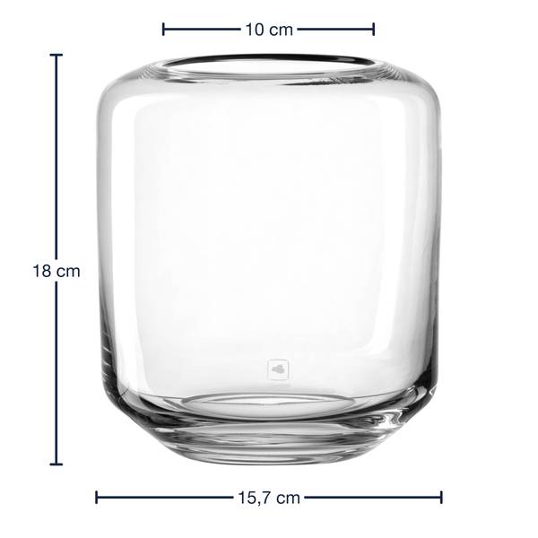 Portalumino Milano A Vetro trasparente