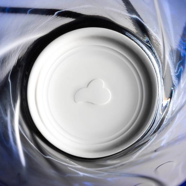 Set 4 bicchieri Twist B Vetro trasparente - Multicolore