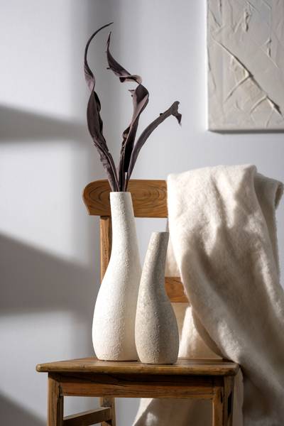 Vase Arco Typ B Keramik - Weiß