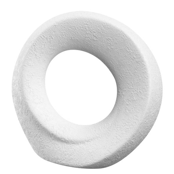 Oggetto decorativo Oggetto Ceramica - Bianco - Altezza: 17 cm