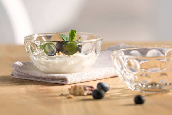 Set di 4 scodelle Cucina Optic A Vetro trasparente