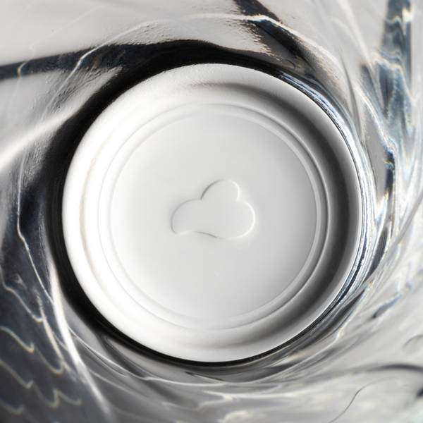 Drinkglas Twist type B transparant glas - doorschijnend - set van 6