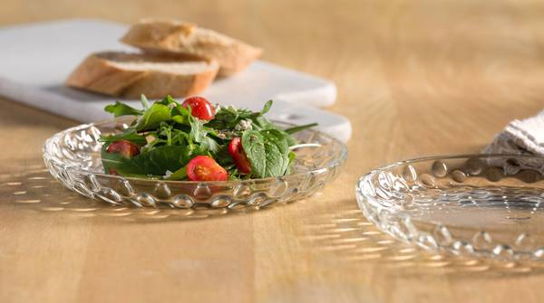 Set di 4 piatti Cucina Optik Vetro trasparente