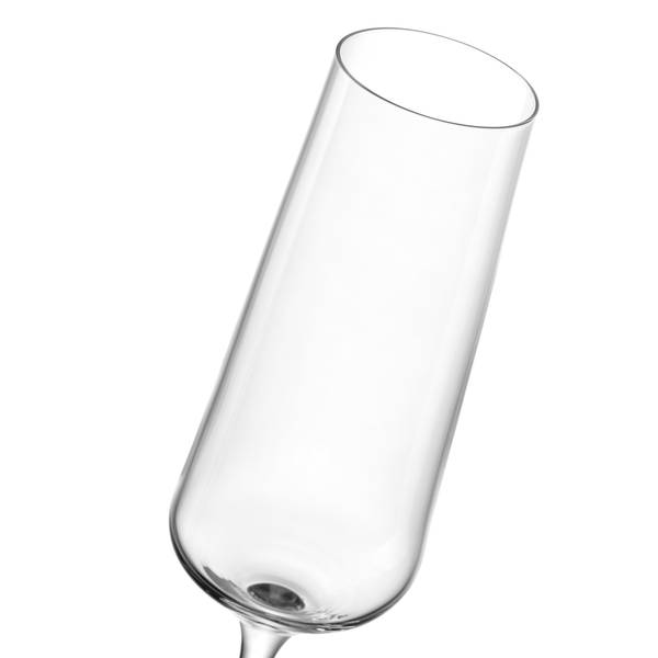 Set 6 bicchieri da spumante Paladino Cristallo - Trasparente