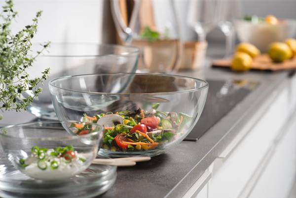 Set di 6 scodelle Cucina A Vetro trasparente